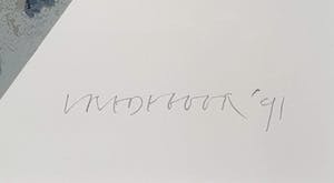 Bert Vredegoor - Miserere II - Ingelijst kopen? Bied vanaf 45!