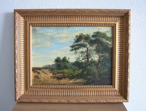 Paul Weber - Wandelaarsters in landschap kopen? Bied vanaf 220!