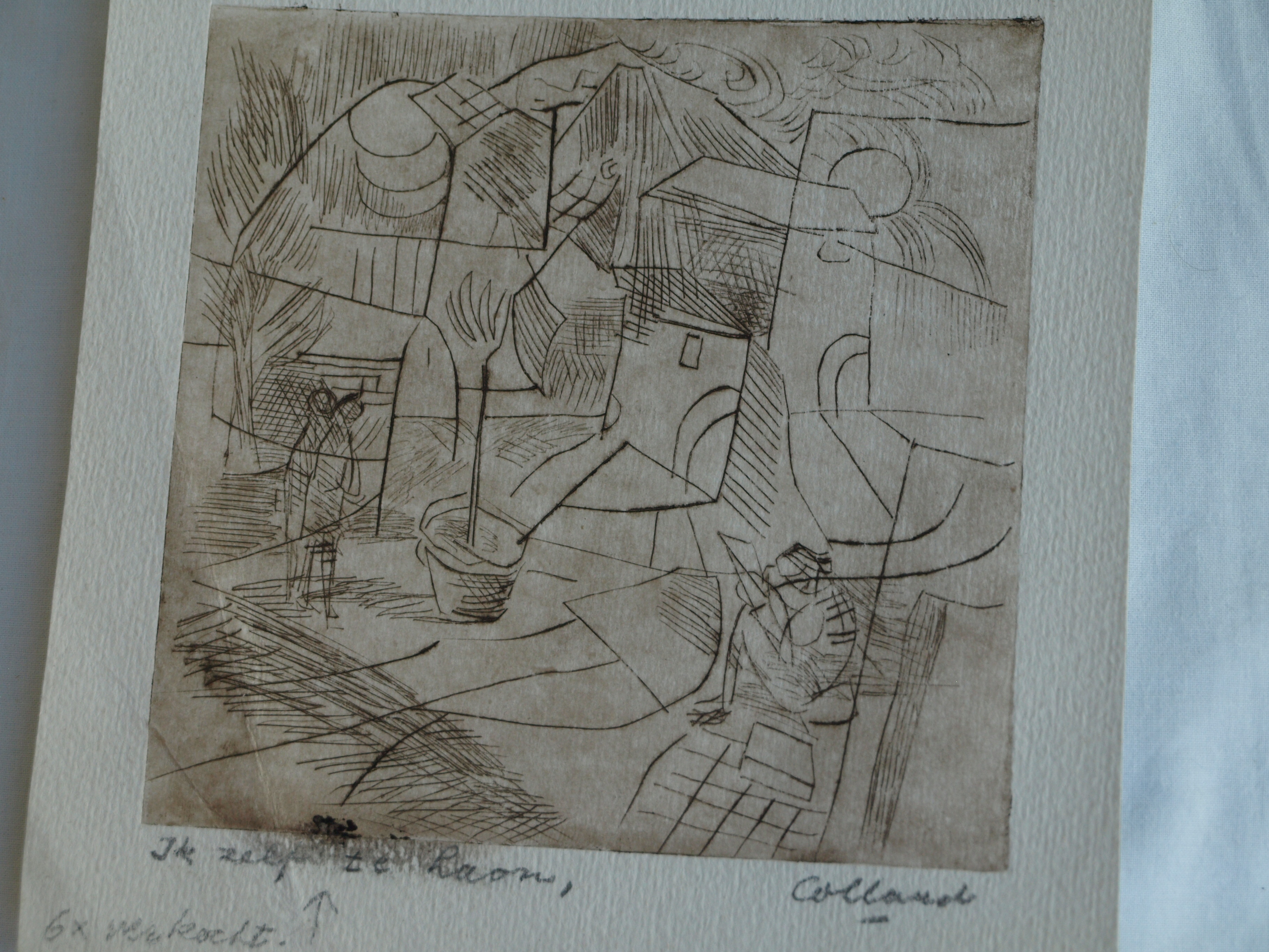 Leo Collard - Ets , Ik zelf te Laren (?) – ca 1970 kopen? Bied vanaf 1!