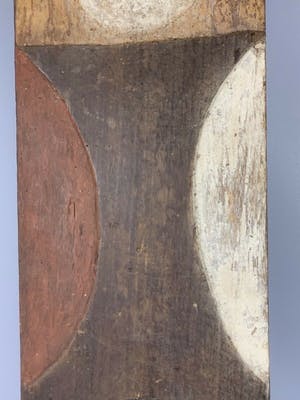 Dogon - 190315 - Large Tribal & Used Old African window from the Tsogho - Gabon. kopen? Bied vanaf 125!