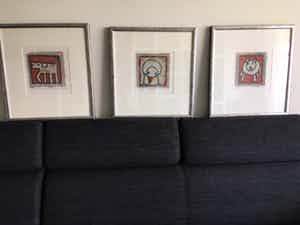 Hans Innemee - Drie schitterende zeefdrukken verkocht voor € 250!