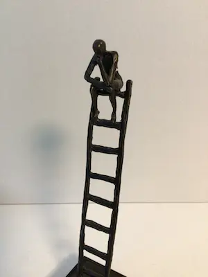 Corry Ammerlaan - Sculptuur “ De denkende mens “ originele versie kopen? Bied vanaf 35!