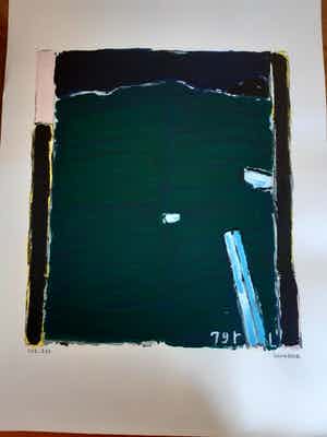 Reinier Lucassen - Litho: Abstract verkocht voor € 30!