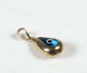 14K Goud - Hanger met Turks oog kopen? Bied vanaf 1!