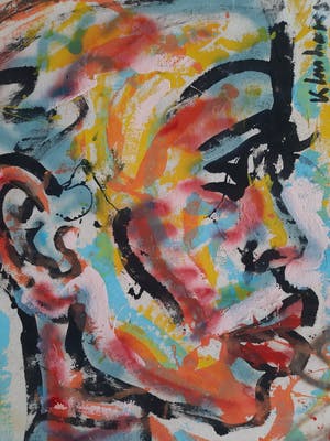 Peter Klashorst - Ongetiteld kopen? Bied vanaf 250!