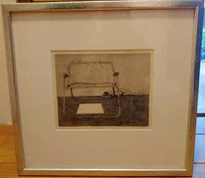 Jelus Matser - Lege stoel, naakte dame verkocht voor € 80!