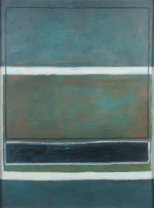 Sjef de Hoogh - Gemengde techniek, Zonder titel - Ingelijst kopen? Bied vanaf 60!