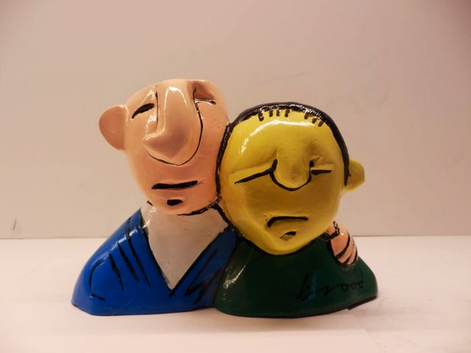 Herman Brood - Sculptuur van Kunsthars FOR EVER verkocht voor € 110!