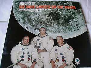 Various artists - Apollo 11 - We have landed on the moon verkocht voor € 15!