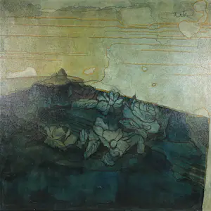 Fred Aarjen - Olieverf op doek, Vergeten.... - Ingelijst (Groot) kopen? Bied vanaf 1!