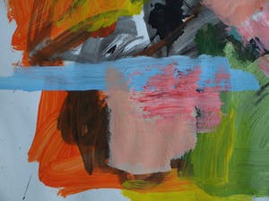 Peter Klashorst - Acrylverf op papier – Abstract werk – 70 x 50 cm - 2016 kopen? Bied vanaf 1!