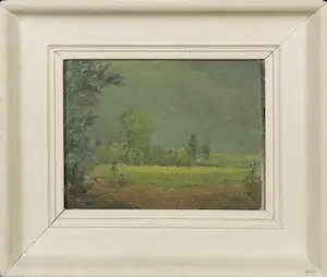 Jan Miechels - Olieverf op doek, Landschap (1946) kopen? Bied vanaf 1!
