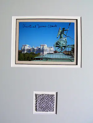 Christo - Project " Wrapped Reichstag "Berlin - 1995 handgesigneerd inc. stofmonster kopen? Bied vanaf 1!