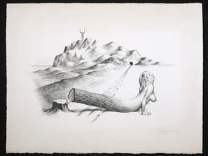 Joop Moesman - Litho, Vooruitzicht kopen? Bied vanaf 50!