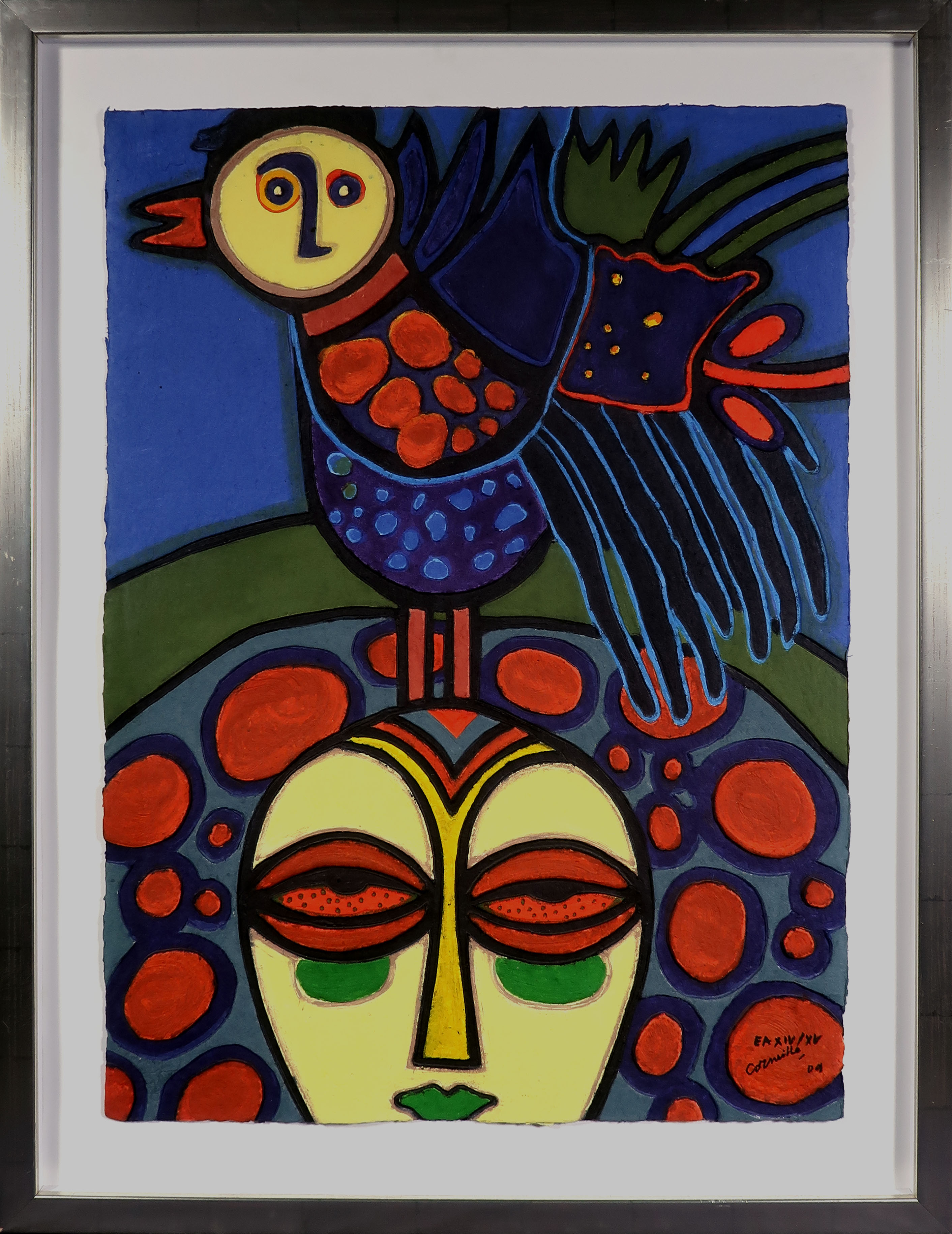 Corneille - Aquagravure, Visage Baroque - Ingelijst kopen? Bied vanaf 600!