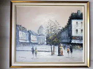 Randell Davey - Straatbeeld Parijs kopen? Bied vanaf 100!