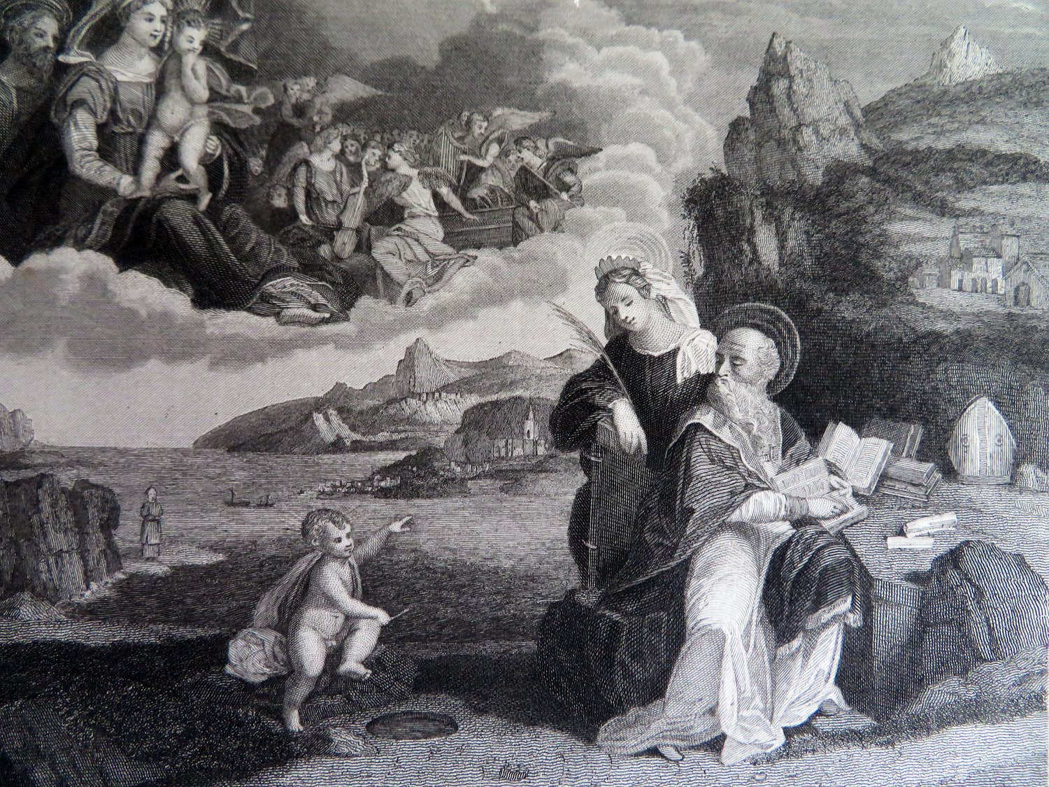 Benvenuto Tisi da Garofalo - THE VISION OF ST. AUGUSTINE verkocht voor € 15!