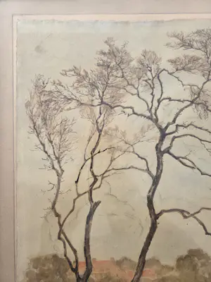 Adrianus Johannes Grootens - Bomen. Landschap. Herfst. kopen? Bied vanaf 79!