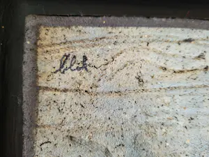 Luc De Blok - Materieschilderij. kopen? Bied vanaf 75!