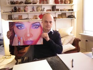 Peter Klashorst - Pop Art Woman kopen? Bied vanaf 1!