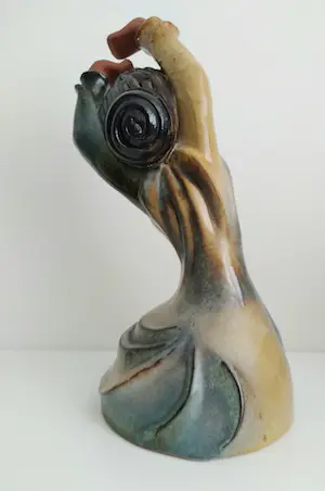 Niet of onleesbaar gesigneerd - Beeldige Flamenco-danseres, groot beeld - Keramiek kopen? Bied vanaf 1!