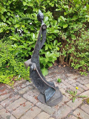 Renee van Leusden - Bronzen sculptuur van Moeder met Kind - ruim 15 kg kopen? Bied vanaf 1239!