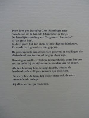 Cees Bantzinger - Pentekening op uitnodiging galerie Juffermans - 1982 kopen? Bied vanaf 10!