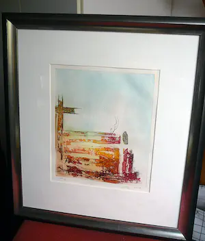 Olivier Beijn - Landschap III -ets 2007- kopen? Bied vanaf 65!
