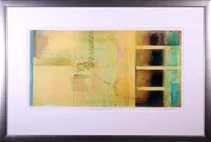 Starlie Sokol-Hohne - Monotype, The Diaphorus Series 02 (Groot) - Ingelijst verkocht voor € 35!