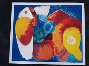 Buy Theo Mackaay - litho 13/150, gesigneerd en gedateerd '94? Bid from 1!