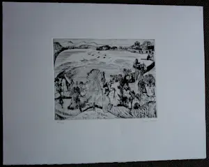 Jan Wiegers - Ets: Zugersee - 1925 kopen? Bied vanaf 75!