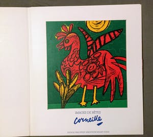 Curiosa - Houten puzzel met afbeelding zeefdruk Corneille Images de bêtes kopen? Bied vanaf 1!