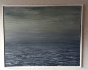 Joost Erftemeijer - Joer Landscape Dark Night on sea kopen? Bied vanaf 150!