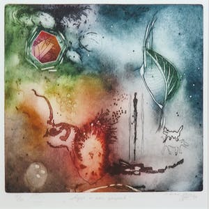 Ad Arma - Ets, Tijd is een gesprek - Ingelijst kopen? Bied vanaf 1!