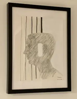 Roger Raveel - Zelfportret en een profiel kopen? Bied vanaf 299!