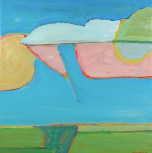 Paul Overhaus - Olieverf op doek, Polderland - Ingelijst kopen? Bied vanaf 70!