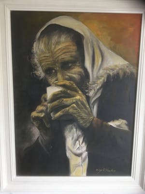 Niet of onleesbaar gesigneerd - Oude vrouw kopen? Bied vanaf 10!