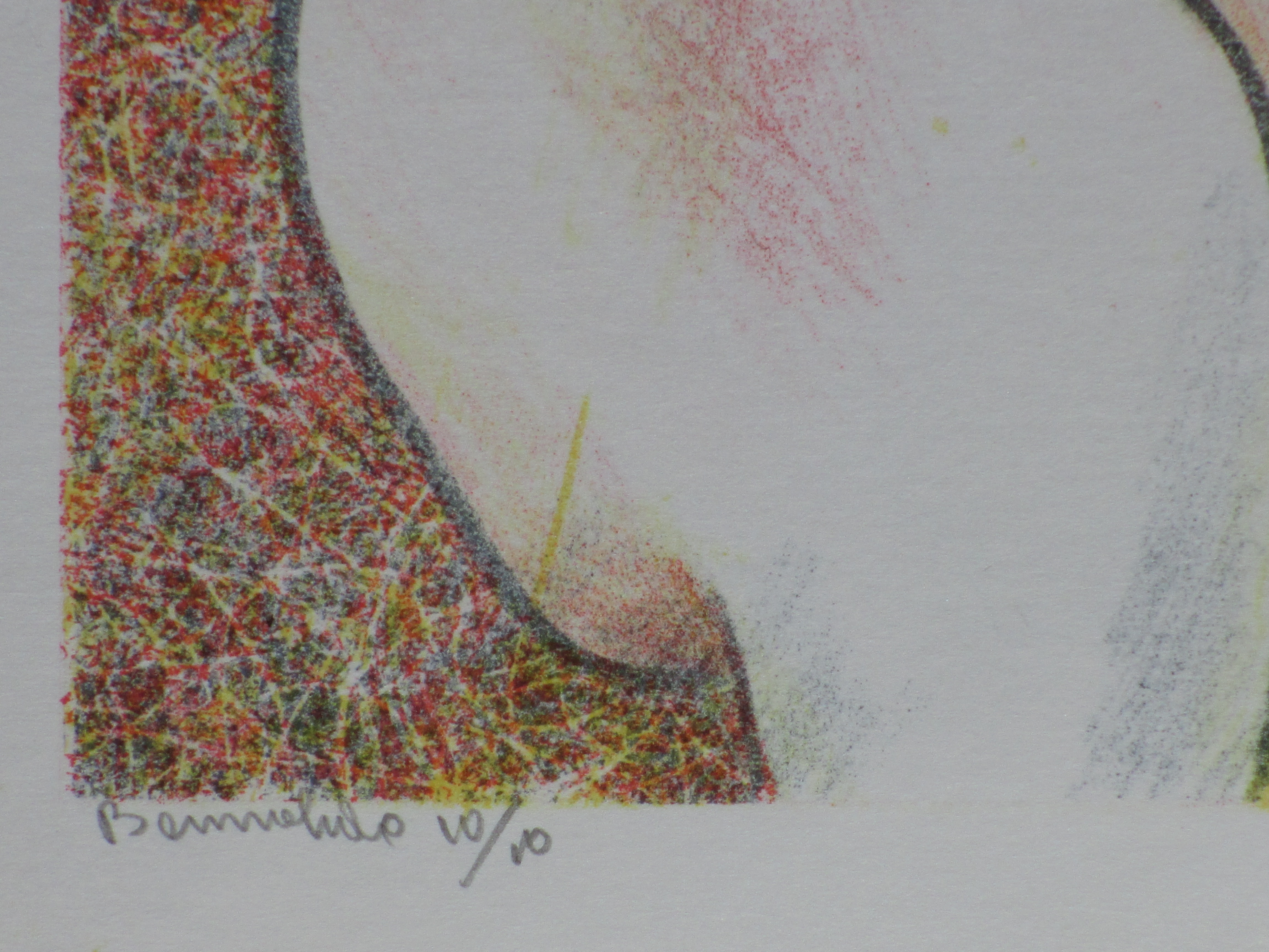 Benno Helders - Twee vrouwenfiguren - Kleurenlitho kopen? Bied vanaf 1!