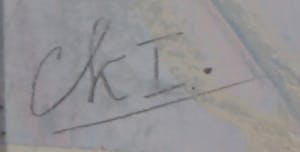 Cor Knops - Acryl op papier, Drieluik I - Ingelijst (Groot) kopen? Bied vanaf 1!