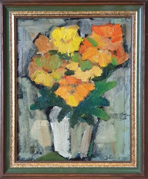 Buy Joop Birker - Stilleven met bloemen? Bid from 145!