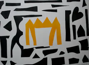 Buy Klaas Gubbels - Ingelijste zeefdruk: Zonder titel - 2002(Nieuwe lijst!)? Bid from 850!