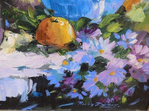 Ricky Damen-Vereijken - Stilleven met blauwe kom kopen? Bied vanaf 450!