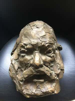 Kees Verkade - kapitale buste van Willem Steijn verkocht voor € 4750!