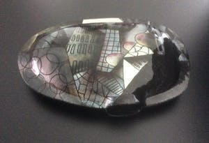 Niet of onleesbaar gesigneerd - BIJZONDER GLAZEN SCULPTUUR (45cm) kopen? Bied vanaf 1!