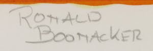 Ronald Boonacker - Zeefdruk, Curacao - Ingelijst (Groot) kopen? Bied vanaf 40!