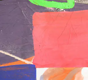 Adalbert Fässler - Gemengde techniek op doek, Zonder titel - Ingelijst kopen? Bied vanaf 1!