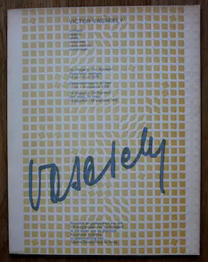 Victor Vasarely - Transparante geometrische zeefdruk: "De Bijenkorf" - 1970 kopen? Bied vanaf 125!