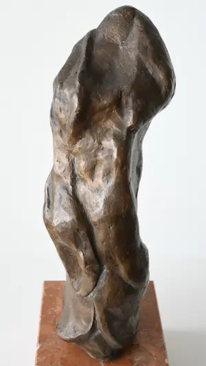 Eugene Dodeigne - Bronzen abstract sculptuur - 1986 kopen? Bied vanaf 300!