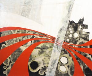 Johannes van Hoften - Olieverf op doek, Dubbelganger - Ingelijst kopen? Bied vanaf 1!