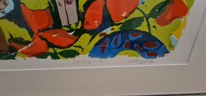 John Lie a Fo - Handgesigneerd ingelijste zeefdruk, titel onleesbaar kopen? Bied vanaf 75!